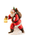 Aynsley Santa with Lantern Led Ornament