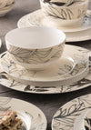 Aynsley Minimal Flora Set of 4 Tea Plates