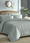 Appletree Worcester Jacquard Duvet Cover, Green