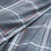 Appletree Hygge Aviemore Check Duvet Set, Charcoal