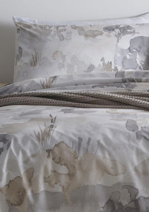 Appletree Loft Edale King Duvet Set, Linen
