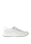 Ara Osaka 2.0 Leather Printed Side Zip Trainers, White
