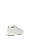 Ara Osaka 2.0 Leather Printed Side Zip Trainers, White