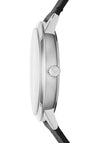 Emporio Armani Mens Ruggero Watch, Silver, Brass & Black