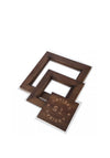 Artisan St 3 Piece Nesting Wood Trivet Set