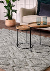 Asiatic London Harrison Medium Shaggy Tufted Rug, Silver