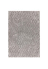 Asiatic London Harrison Medium Shaggy Tufted Rug, Silver