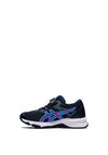 Asics Girls GT-1000 Velcro Strap Trainers, Navy and Purple