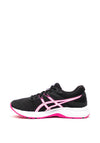 Asics Womens Gel Contend 6 Trainers, Black and Pink