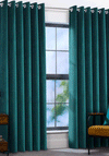 Aura Aspen Fully Lined Eyelet Curtains 90