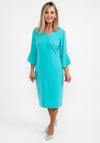 Avalon Sophie Bell Sleeve Pencil Midi Dress, Jade