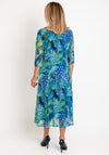 Avalon Two Piece Bolero & Dress, Blue & Green