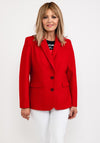 Avalon Dolores Single Breasted Blazer, Red