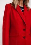 Avalon Dolores Single Breasted Blazer, Red