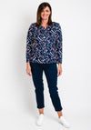 Avalon Jacket & Top Twinset, Navy Multi