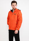 Avventura Recycled Hooded Padded Jacket, Orange
