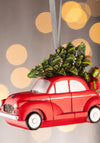 Aynsley Driving Home for Christmas Hanging Ornament