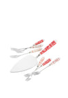 Aynsley Fairisle Pastry Set