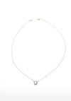 Absolute Diamond Stud Necklace, Silver
