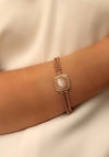 Absolute Blush Stone Bracelet, Rose Gold