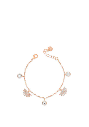 Absolute Sun & Crystal Bracelet, Rose Gold