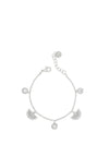 Absolute Sun & Crystal Bracelet, Silver
