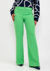 Badoo Wide Leg Trousers, Lime Green