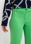 Badoo Wide Leg Trousers, Lime Green