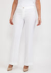 Badoo Straight Leg Trousers, White