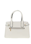 Zen Collection Small Chain Satchel Bag, White
