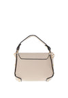 Zen Collection Mini Studded Satchel Bag, Cream