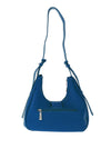 Zen Collection Resin Buckle Hobo Shoulder Bag, Blue