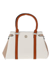 Zen Collection Block Colourway Satchel Bag, White Multi