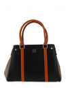 Zen Collection Block Colourway Satchel Bag, Black Multi