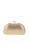 Zen Collection Pearl and Diamante Embellished Clutch Bag, Gold