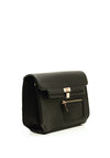Zen Collection Small Flap Over Crossbody Bag, Black