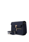 Zen Collection Small Flap Over Crossbody Bag, Navy