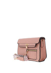 Zen Collection Small Flap Over Crossbody Bag, Pink