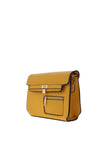 Zen Collection Small Flap Over Crossbody Bag, Yellow