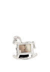 Widdop Bambino Rocking Horse Photo Frame, Silver