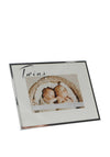 Widdop Bambino Twins Photo Frame, 4 x 6