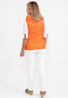Barbara Lebek Down Free Quilted Gilet, Orange