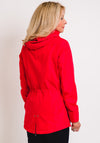 Barbara Lebek Waterproof Panel Rain Jacket, Red