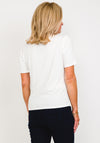 Barbara Lebek Animal Print Graphic T-Shirt, White Multi