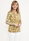 Barbara Lebek Camouflage Print Sweater, Green