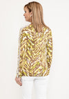 Barbara Lebek Camouflage Print Sweater, Green