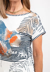Barbara Lebek Hummingbird Stripe T-Shirt, Multi