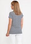 Barbara Lebek Hummingbird Stripe T-Shirt, Multi