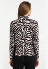 Barbara Lebek Abstract Print Light Jersey Jacket, Black Multi