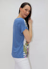 Barbara Lebek Paisley Print T-Shirt, Blue Multi